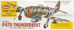 P47-D Thunderbolt Balsa Wood Model Airplane Kit 03-1001