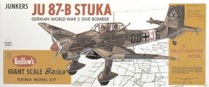 JU87-B Balsa Wood Model Airplane 03-1002