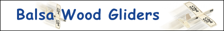 Balsa Wood Gliders