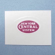  Lionel 2334-15 New York Central System Water Soluble Oval Decal | Lionel Trains Replacement and Repair Parts