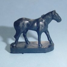 Lionel 3356-100 Black Horse  with Motion Fingers | Lionel Trains Replacement and Repair Parts