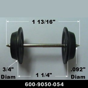 Lionel 9050-54 Metal Wheel and Axle Assembly |  Lionel Train Parts, Lionel Train Repair Parts and Lionel Train Replacement Parts in stock