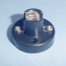 Lamp Socket Screw Base with Plastic Holder for Model Building. Lionel Train New Old Stock, Reproductions, Rebuilt and Used Lionel Train Parts in stock for fast shipping.