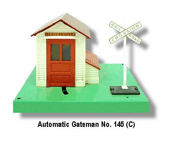 Lionel Train 145 Automatic Gateman