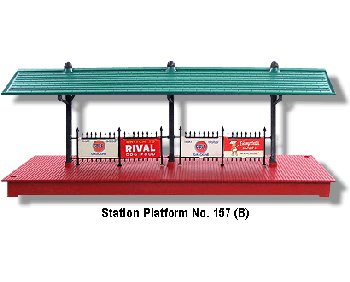 Lionel Train 157 Station Platform