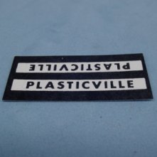  Plasticville Roof Sign