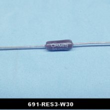  Lionel RES3-W30 Ceramic 30 Ohm 3 Watt Smoke Resistor | Lionel Train Part for Replacent or Repair.