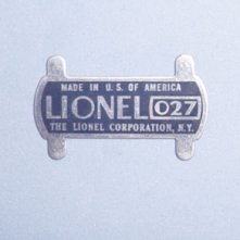  Lionel Train Part 2036M-111 O27 Gauge Collector Pickup Shoe Nameplate.  Lionel Train Parts, Lionel Train Repair Parts and Lionel Train Replacement Parts in stock for fast shipping.