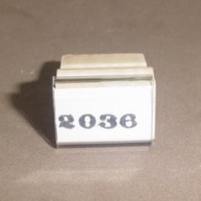 Lionel Train Part 2036 Steam Engine Number Stamp. Lionel Train New Old Stock, Reproductions, Rebuilt and Used Lionel Train Parts in stock for fast shipping.