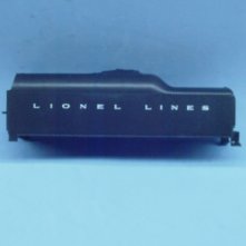  Lionel 2046 Lionel Lines Tender Shell with White Letters. Lionel Train Parts, Lionel Train Repair Parts and Lionel Train Replacement Parts in stock for fast shipping.