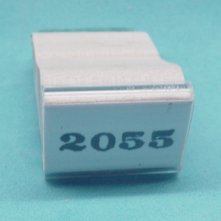 Lionel 2055 Steam Engine Number Stamp  (A-258) 2055 Stamp-