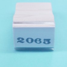 Lionel Train Part 2065 Steam Engine Number Stamp.Y