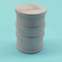  Lionel Train Part 209 Wood Barrel. Barrel Dimensions are 1 3/8"H X 1"D. Lionel Train Parts and Lionel Train Replacement repair Parts.
