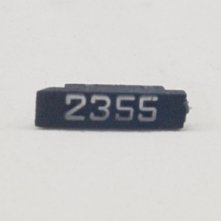 Lionel Train Part 2355-10 Right Hand Painted Number Board. Lionel Train Parts and Lionel Replacement Repair Parts.