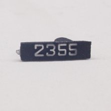  Lionel Train Part 2355-6 Left Hand Painted Number Board. Lionel Train Parts and Lionel Replacement Repair Parts.