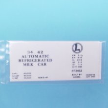  Lionel Train Part 3462-ADS Milk Car Decal Set. Lionel Train Parts, Lionel Train Repair Parts and Lionel Train Replacement Parts in stock for fast shipping.