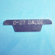  Lionel Train Part 3656-68 "O27" Power Blade | Lionel Train Parts, Lionel Train Repair Parts and Lionel Train Replacement Parts in stock.
