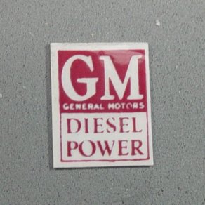  Lionel Train Part 397-32 Red GM Diesel Adhesive Decal. Lionel Train Parts and Lionel Train Replacement Repair Parts