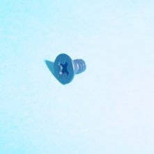  Lionel Train Part 4-40X3/16 Black Flat Head Phillips Screw. Lionel Train Parts.