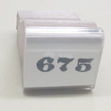 Lionel Train Part 675 Steam Engine Number Stamp. Lionel Train New Old Stock, Reproductions, Rebuilt and Used Lionel Train Parts in stock for fast shipping.