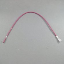  GarGraves Track Products 931R 8" Red Pigtail with Spade Connector. 